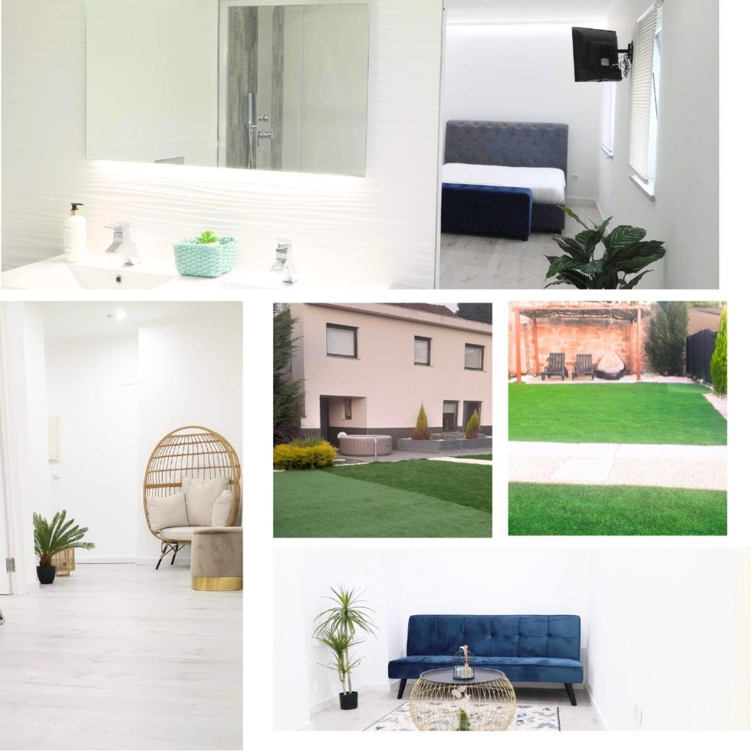 Casa Incrivel Refugio Lieva ,Piscina , Jacuzzi Exterior E Zona Kids Apartment Nelas Ngoại thất bức ảnh